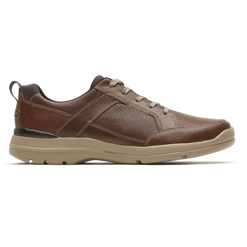 Rockport Sneakers For Mens Brown - City Edge Lace-Up - CU9368420